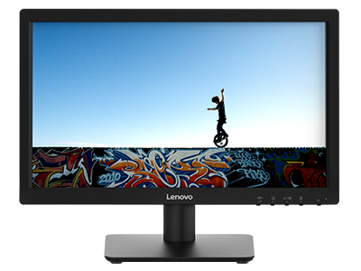 Lenovo D19-10 48,3 cm (19") HD-Monitor (TN, 60 Hz, 5 ms, HDMI/VGA, neigbar)